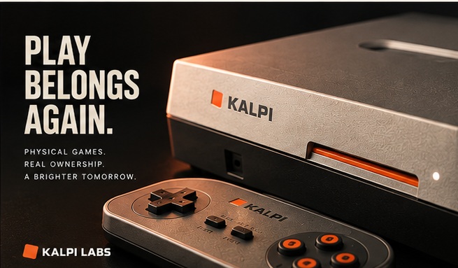 Kalpi physical videogame console and controller concept